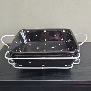 NWOT Temp-Tations Ovenware and Rack